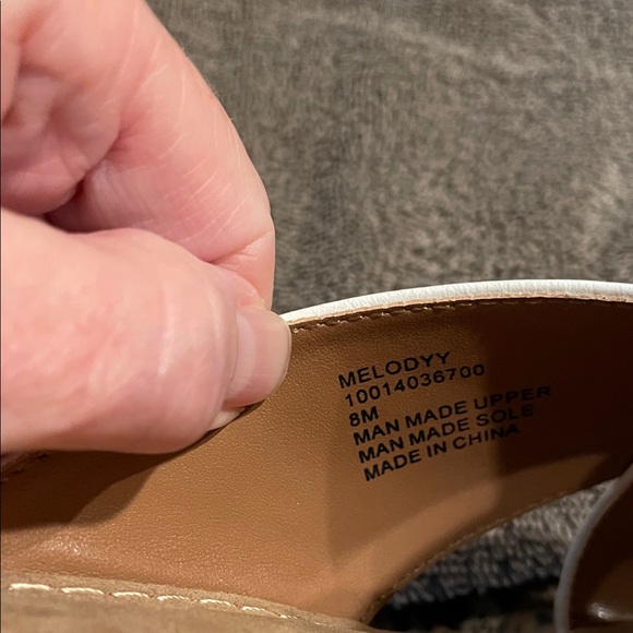 Style & Co. Women's Cream Slide Sandals - Picture 7 of 7